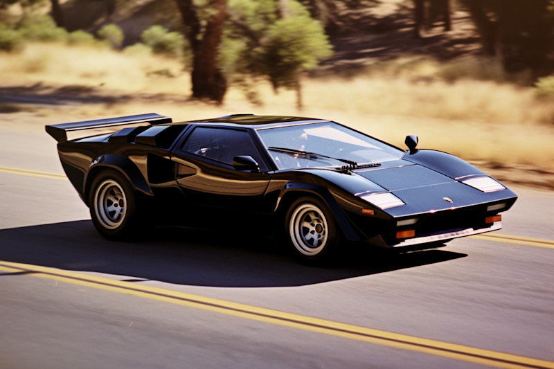 Lamborghini Countach - "The Cannonball Run" (1981)